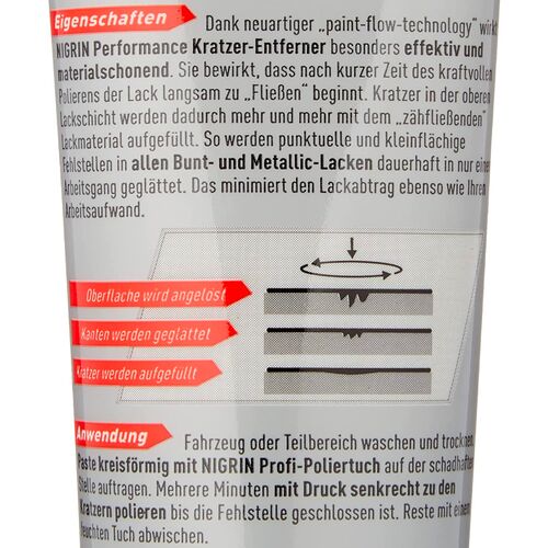 NIGRIN Performance Kratzer-Entferner Universal універсальний антиподряпин 150 г, зображення 3
