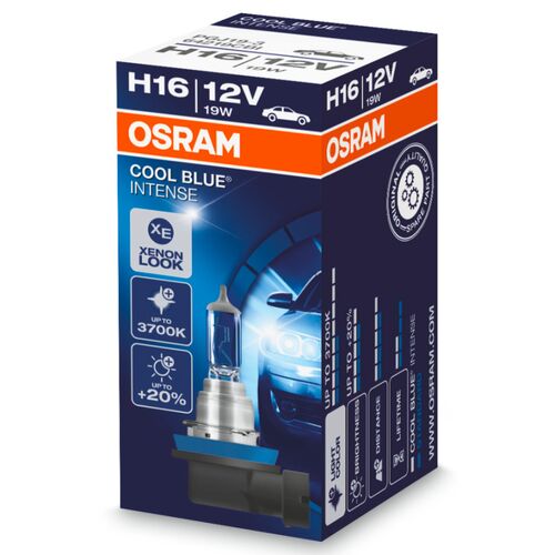 OSRAM Cool Blue Intense H16 19W 4200K (картон) 1 шт, Колірна температура: 4200, Тип лампи: H16