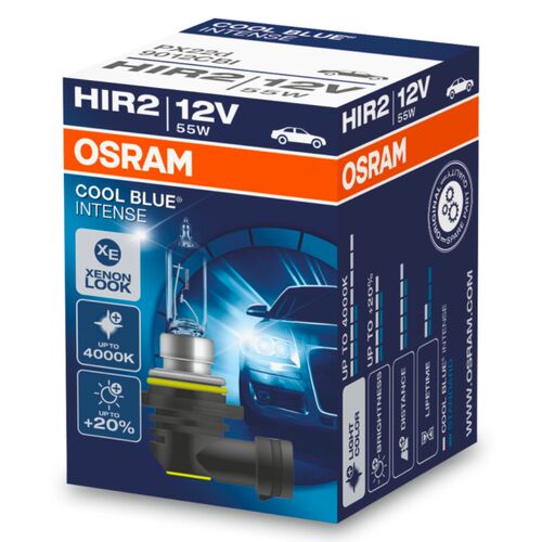 OSRAM Cool Blue Intense HIR2 55W 4200K (картон) 1 шт, Колірна температура: 4200, Тип лампи: HIR2