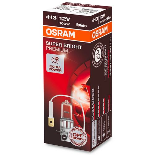 OSRAM Off Road Super Bright Premium H3 100W 3200K (картон) 1 шт