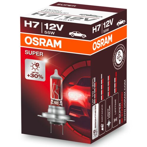 OSRAM Super H7 55W 3200K (картон) 1 шт
