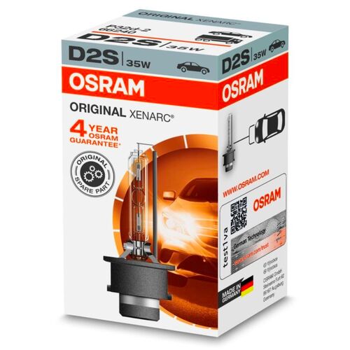 OSRAM Xenarc Original D2S 35W 4500K (картон) 1 шт, Колірна температура: 4500, Тип лампи: D2S