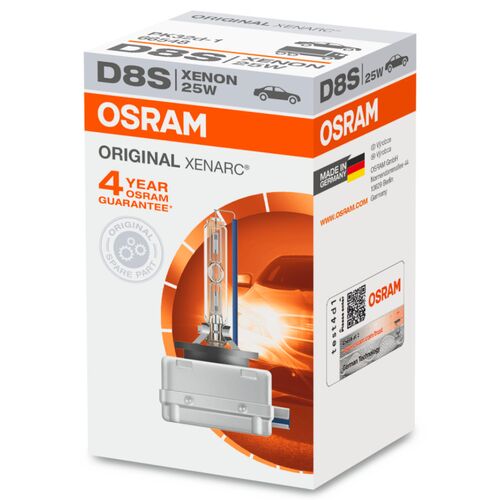 OSRAM Xenarc Original D8S 35W 4500K (картон) 1 шт, Колірна температура: 4500, Тип лампи: D8S