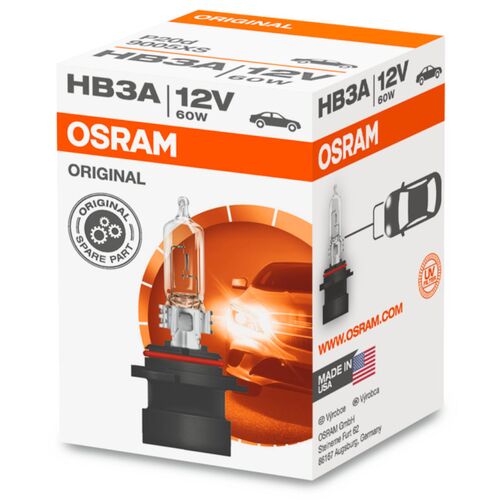 OSRAM Original Line HB3A 60W 3200K (картон) 1 шт
