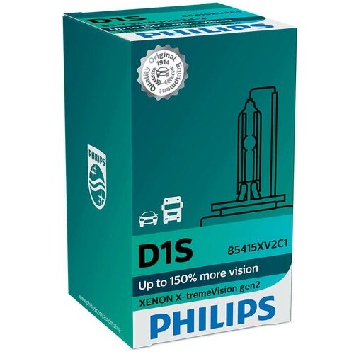 PHILIPS X-tremeVision gen2 D1S 35W 4800K (картон) 1 шт, Колірна температура: 4800, Тип лампи: D1S