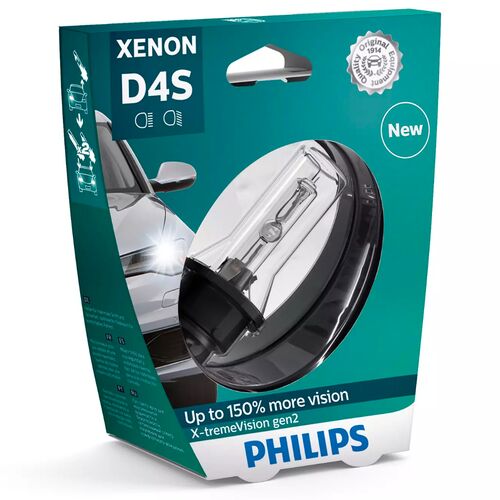 PHILIPS X-tremeVision gen2 D4S 35W 4800K 1 шт, Колірна температура: 4800, Тип лампи: D4S