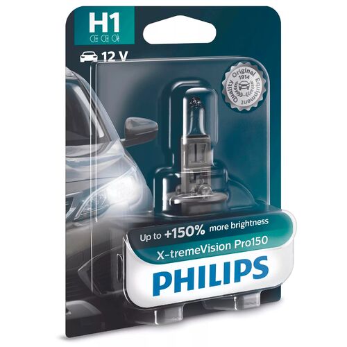 PHILIPS X-tremeVision Pro150 +150% H1 55W 3450K 1 шт