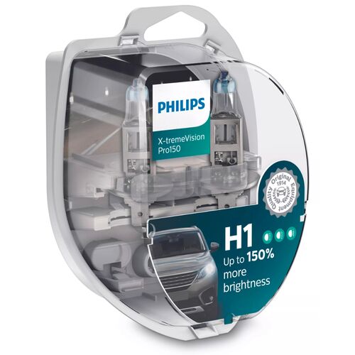 PHILIPS X-tremeVision Pro150 +150% H1 55W 3450K комплект 2 шт