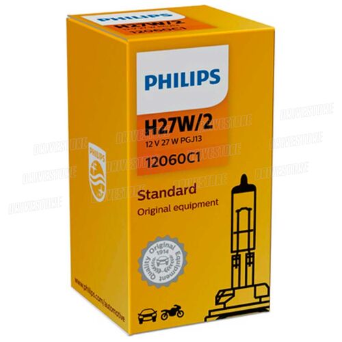 PHILIPS Standard H27W/2 27W 3200K (картон) 1 шт