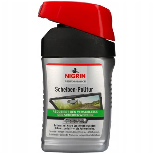 NIGRIN Performance Scheiben Politur поліроль для скла 300 мл