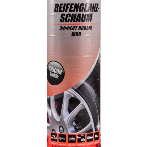 Presto очисник шин пінний ( ефект мокрих шин) 500 мл, зображення 2