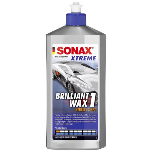 SONAX XTREME Brilliant Wax 1 Hybrid NPT фінішний поліроль з воском 500 мл, Кількість: 500 мл