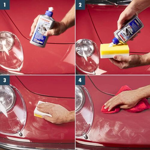 SONAX XTREME Polish + Wax 3 Hybrid NPT очищаючий поліроль з воском 250 мл, Кількість: 250 мл, зображення 3