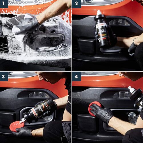 SONAX PROFILINE Plastic Protectant гелевий консервант (протектант) для зовнішнього та внутрішнього незабарвленого пластику 1 л, зображення 3