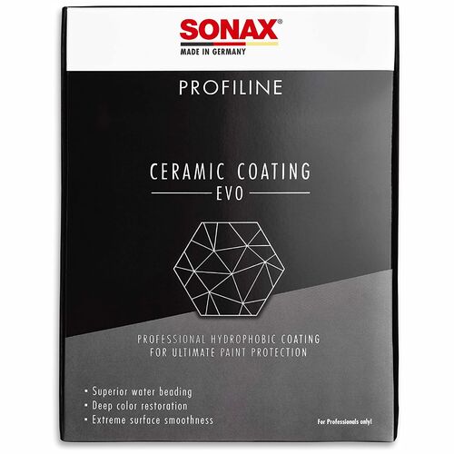 SONAX PROFILINE 06-03 CC Evo Ceramic Coating керамічне захисне покриття для автомобіля у наборі, зображення 6