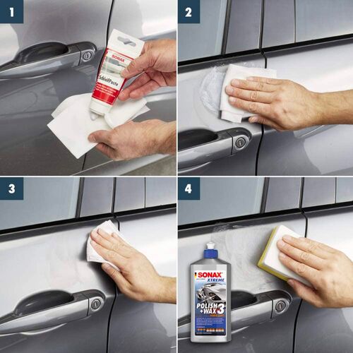 SONAX SchleifPaste універсальний антиподряпин для ручного використання 75 мл, зображення 4