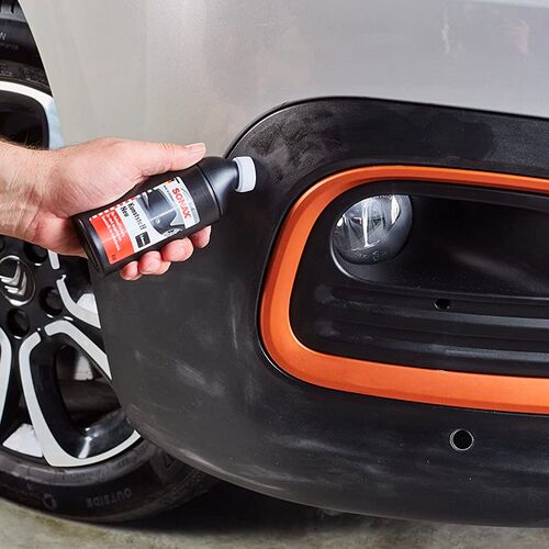 SONAX Knuststoff Neu (Plastic New Black) чорнильник пластику з аплікатором 100 мл, зображення 4