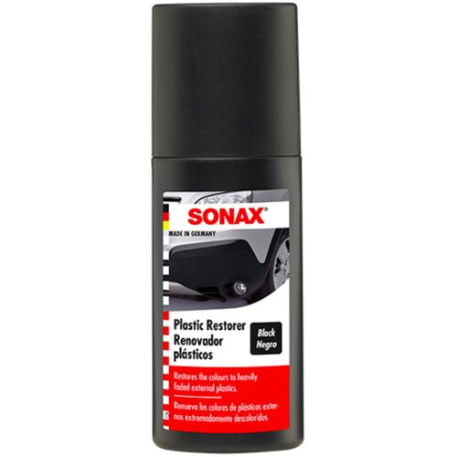 SONAX Knuststoff Neu (Plastic New Black) чорнильник пластику з аплікатором 100 мл, зображення 9