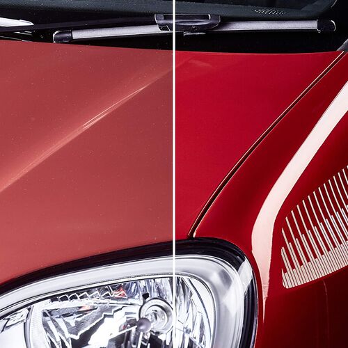 SONAX Polish +Wax Color червоний поліроль тефлон з воском 500 мл, Колір: Червоний, Кількість: 500 мл, зображення 4