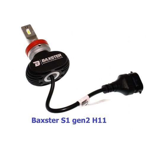 Baxster S1 gen2 H11 25W 6000K комплект 2 шт, зображення 4