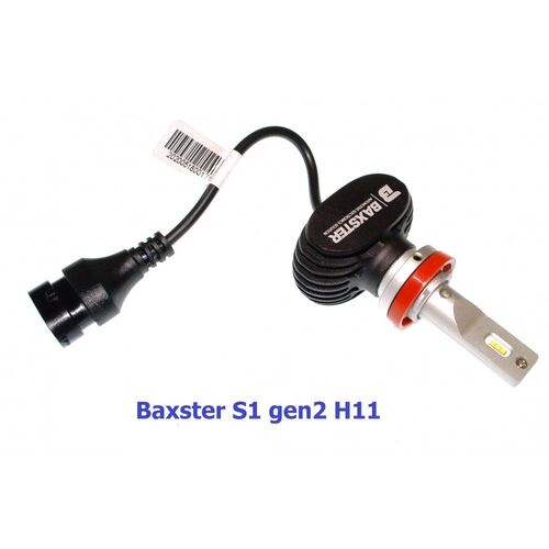 Baxster S1 gen2 H11 25W 6000K комплект 2 шт, зображення 5