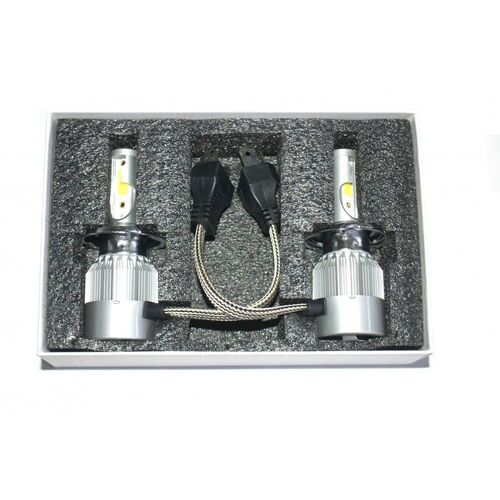 HeadLight C6 H4 12-24V COB 36W 6000K комплект 2 шт, зображення 2