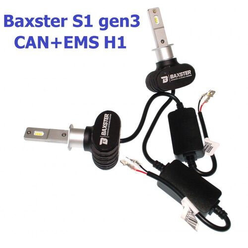 Baxster S1 gen3 H1 CAN+EMS 25W 6000K комплект 2 шт, зображення 6