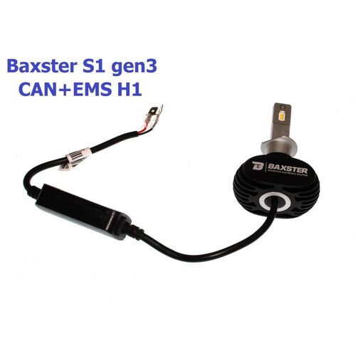 Baxster S1 gen3 H1 CAN+EMS 25W 6000K комплект 2 шт, зображення 5