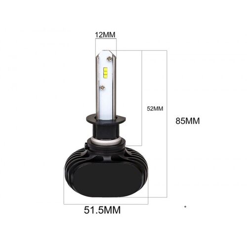 SVS S1 H1 25W 6000K комплект 2 шт, зображення 2