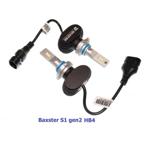 Baxster S1 gen2 HB4 (9006) 25W 5000K комплект 2 шт, зображення 3