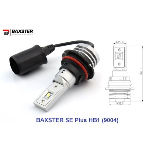 Baxster SE Plus HB1 9004 22W 6000K комплект 2 шт