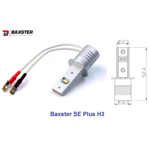 Baxster SE Plus H3 22W 6000K комплект 2 шт