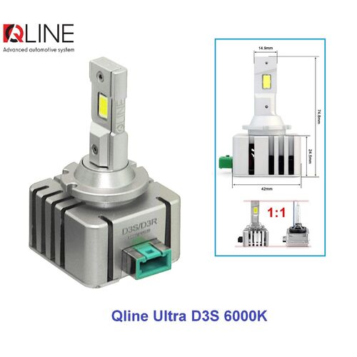 Qline Ultra D3S 65W 6000K комплект 2 шт