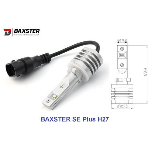 Baxster SE Plus H27 22W 6000K комплект 2 шт