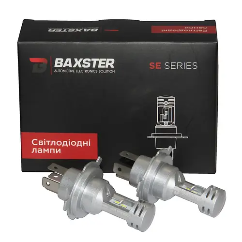 Baxster SE Plus H4 H/L 22W 6000K комплект 2 шт, зображення 4