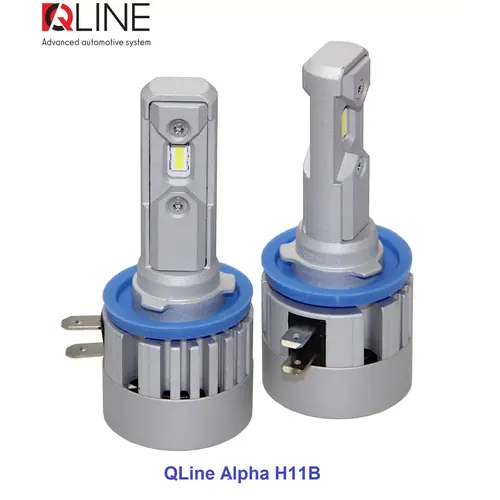 Qline Alpha H11B 20W 6000K комплект 2 шт, зображення 3