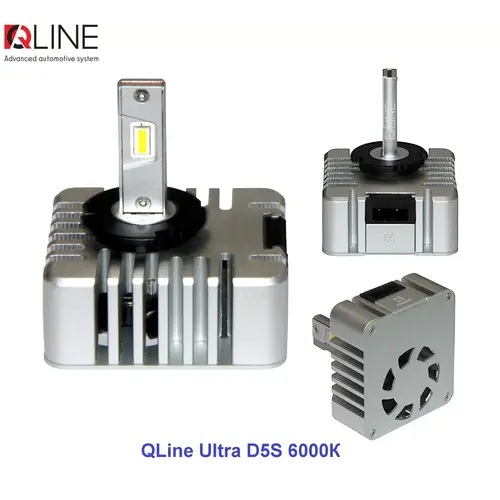 Qline Ultra D5S 65W 6000K комплект 2 шт, зображення 3