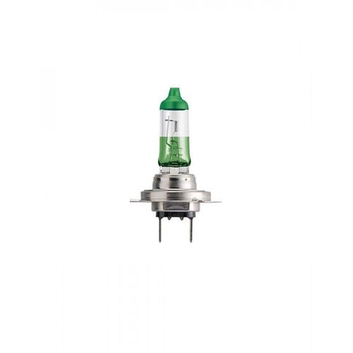  Лампа галогенна Philips H7 ColorVision Green, 3350K, 2шт/блістер 12972CVPGS2, зображення 2