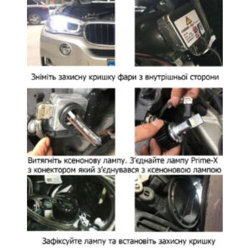 Prime-X D Pro D1 35W 5000K комплект 2 шт , изображение 6