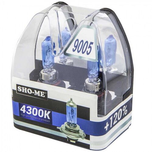 Лампа галогенна Sho-Me HB3(9005) 4300К +120%, зображення 2
