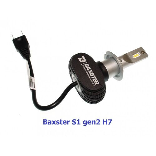 Baxster S1 gen2 H7 25W 6000K комплект 2 шт, зображення 3