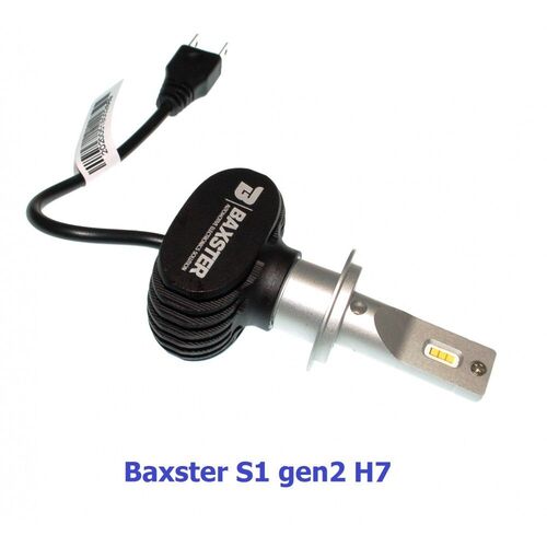 Baxster S1 gen2 H7 25W 6000K комплект 2 шт, зображення 4