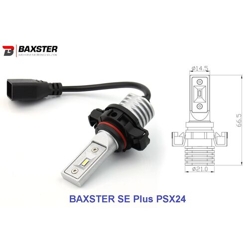 Baxster SE Plus PSX24 22W 6000K комплект 2 шт