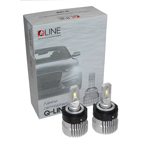 Qline Ultra VW-H7 G 20W 6000K комплект 2 шт, зображення 2