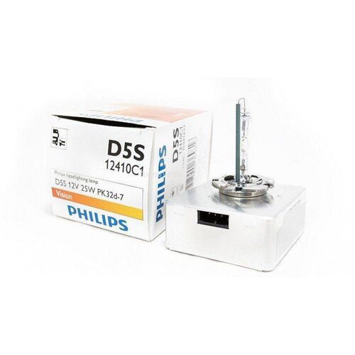 Лампа ксенонова PHILIPS 12410C1 D5S 85V 25W PK32d-7 Vision, зображення 2