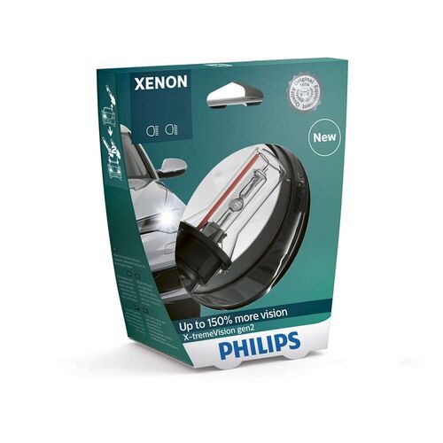 Ксенонова лампа Philips D4S X-treme Vision gen2 42402 XV2 S1 35W +150% (1шт.у блістері), зображення 3