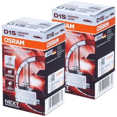 Ксенонова лампа Osram D1S 66140XNL Night Breaker Laser +200%, зображення 2