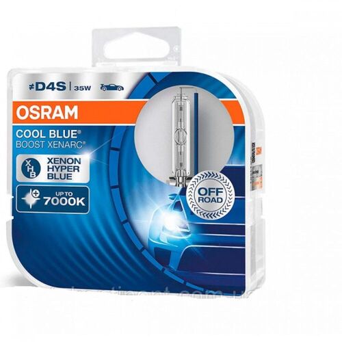 Лампа ксенонова Osram D4S 66440CBB-DUO COOL BLUE BOOST 2 шт