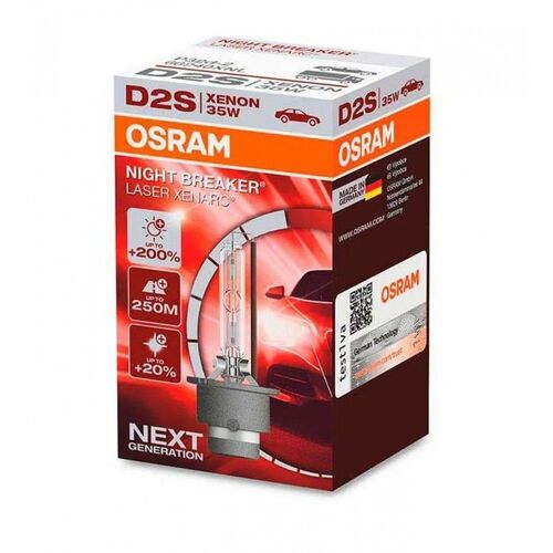 Ксенонова лампа Osram D2S 66240XNL Night Breaker Laser +200%, зображення 2