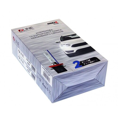 Ксенонова лампа Qline Xenon Max H1 5500K (1 шт), зображення 3